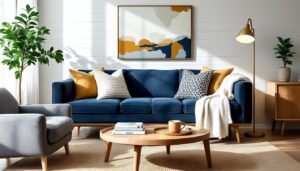 Blue Sofa Living Room Decor Ideas: Transform Your Space with These Timeless Design Tips