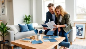color inspiration denim budget session bloomstonehome